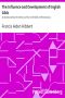 [Gutenberg 39030] • The Influence and Development of English Gilds / As Illustrated by the History of the Craft Gilds of Shrewsbury